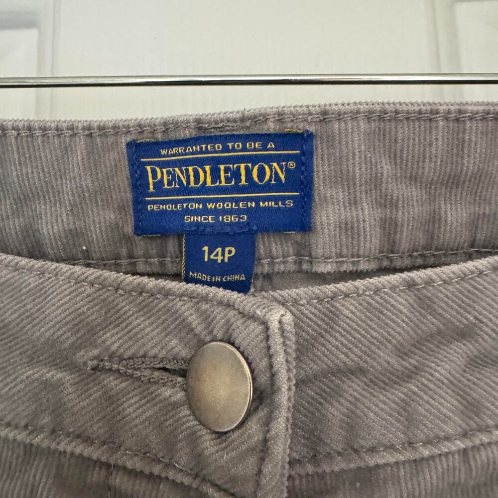 Pendleton Grey Corduroy Pants - image 5